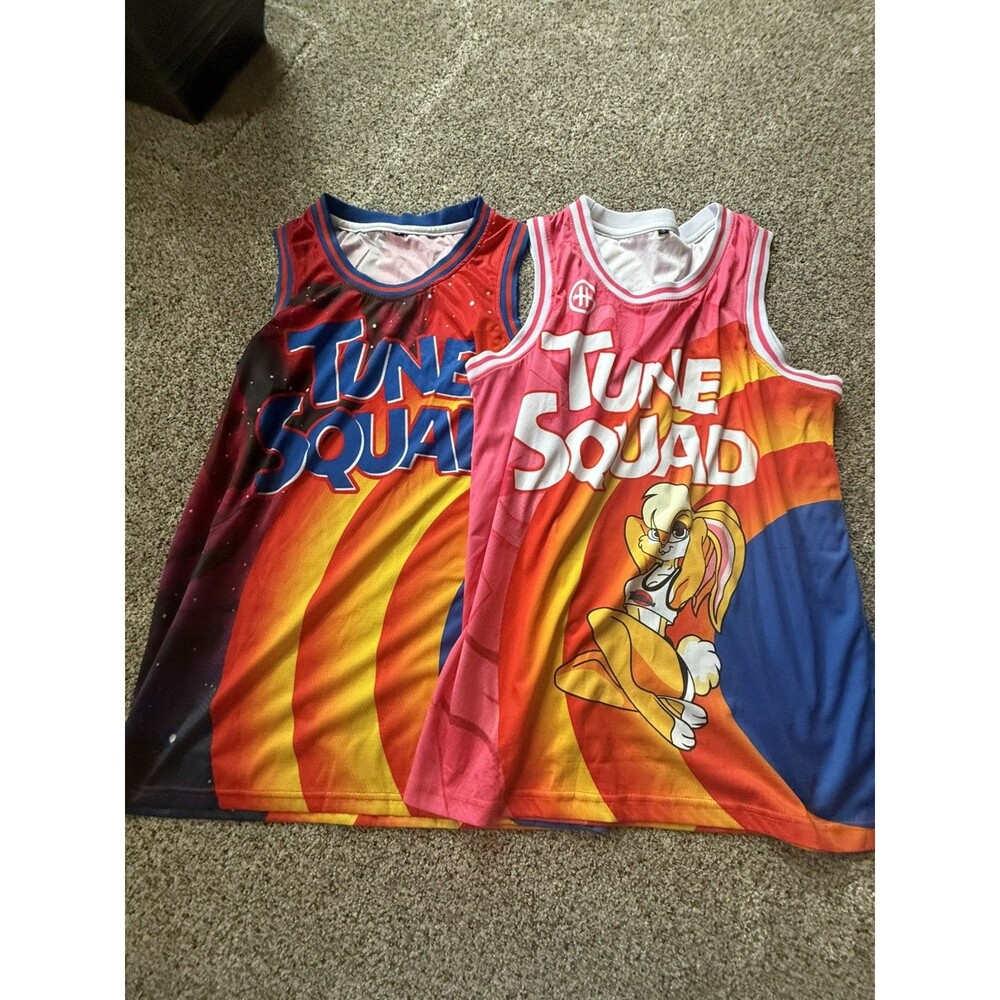 LeBron James Space Jam Tune Squad Jersey Small Lola Basketball Shirt Set Costume
